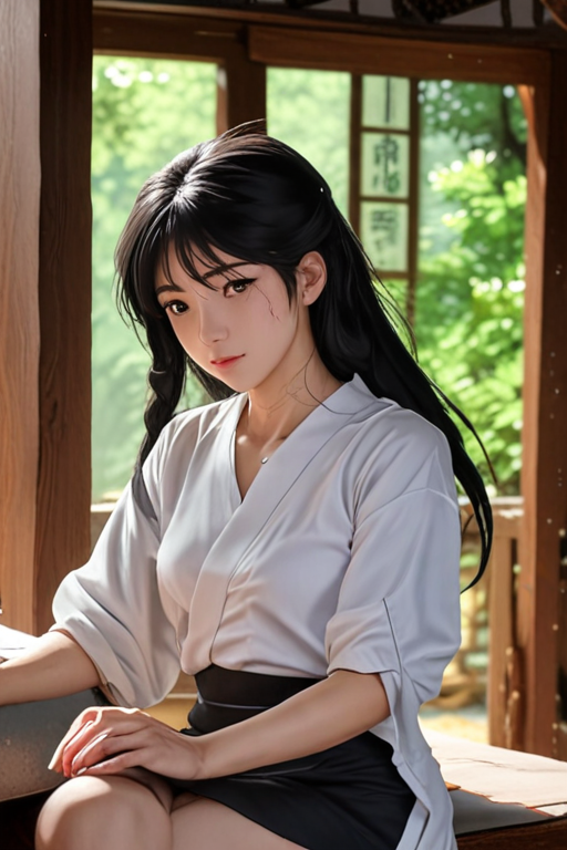 Tượng Đồng Đen Một Chân