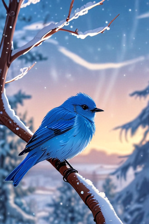 Bluebird Winter