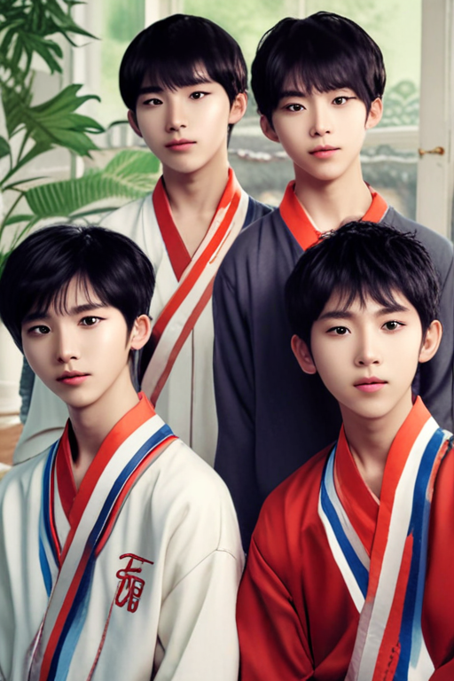 TFBoys Và Ba Cô Nhóc Dễ Thương
